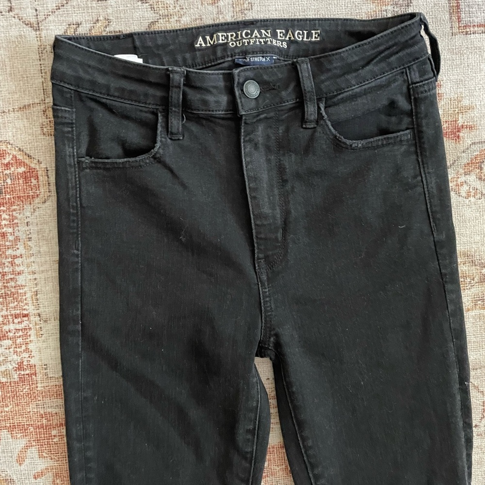 AE Next Level Ripped High V-Rise Jegging - Picture 4 of 6